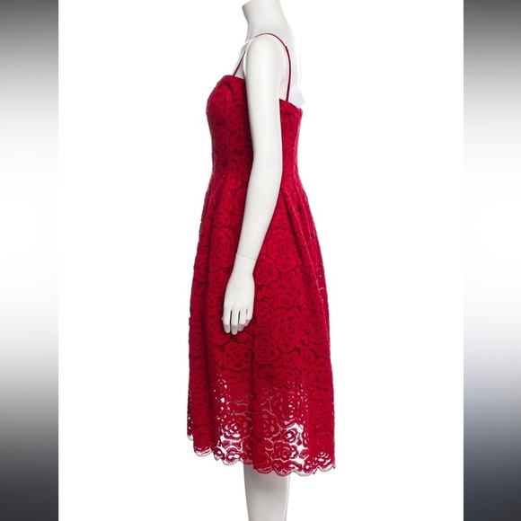 NWT Vera Wang Lacey Dress With Removable Straps Sz 8 - Picture 2 of 13